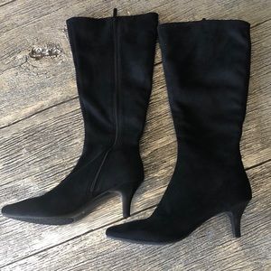 Impo NORRIS faux suede knee-high boots size 10